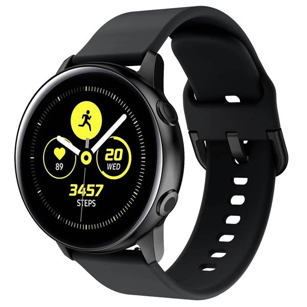 silicone strap black Amazfit Bip4