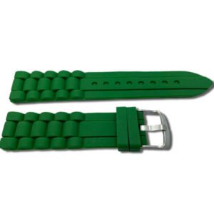 Dark Green silicone strap