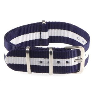 nato strap blue white