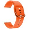 amazfit bip orange silicone strap