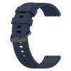 blue silicone strap 20mm 22mm