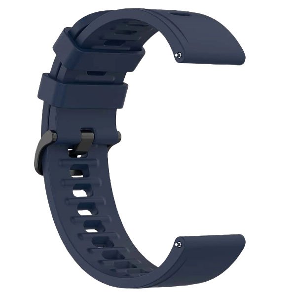 blue silicone strap 20mm 22mm 4