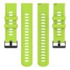 light green silicone strap 20mm 22mm 3