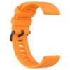 orange silicone strap 20mm 22mm 3