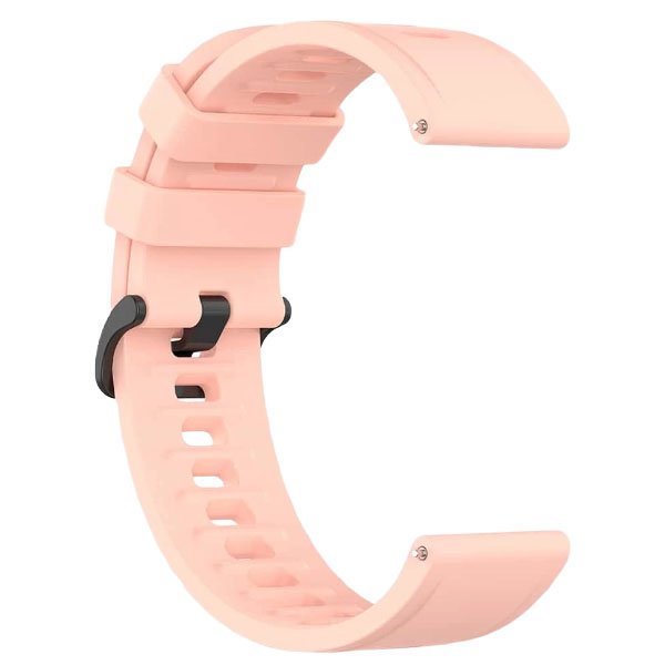 pink silicone strap 20mm 22mm 3