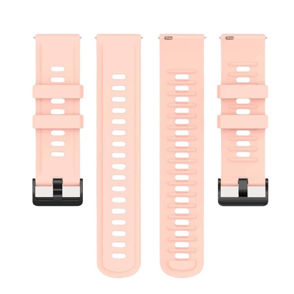 pink silicone strap 20mm 22mm 5