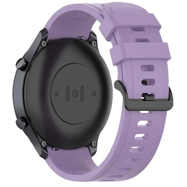 purple silicone strap 20mm 22mm 2