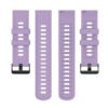 purple silicone strap 20mm 22mm 3