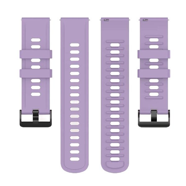 purple silicone strap 20mm 22mm 3