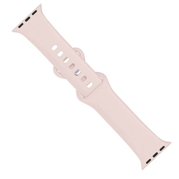 apple watch silicone strap pink