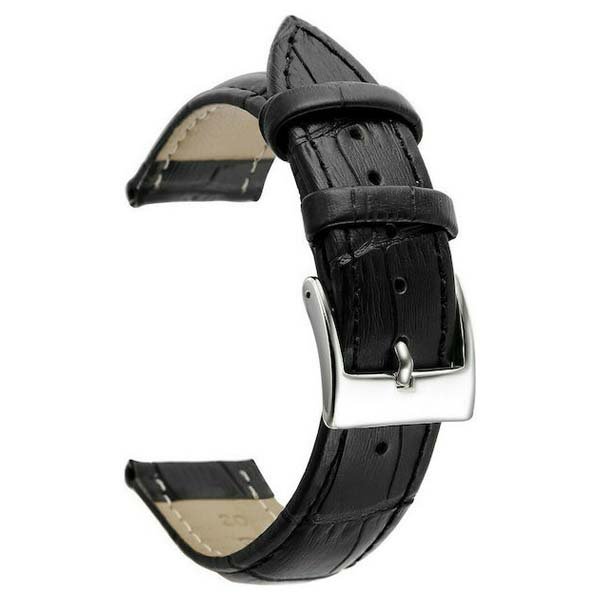 ancus leather strap black