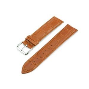 brown leather strap