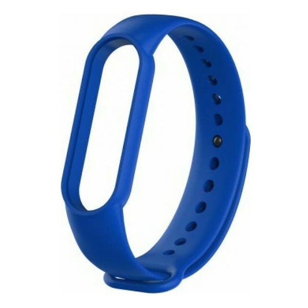 mi band 5 blue strap