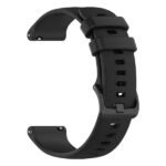 silicone strap black plain