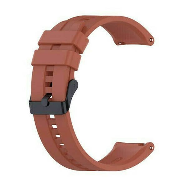 brown silicone strap