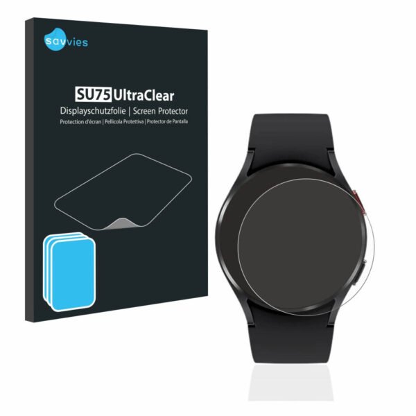 Savvies SU75 Screen Protector for Samsung Galaxy Watch 4 (40mm)