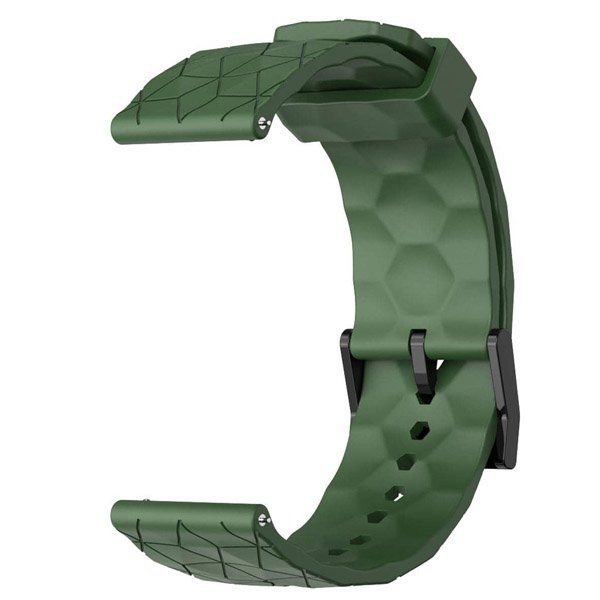 forest green silicone strap