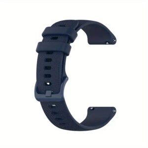 silicone strap navy blue