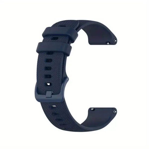 silicone strap navy blue